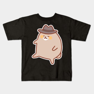 Fedora Purrfection Kids T-Shirt